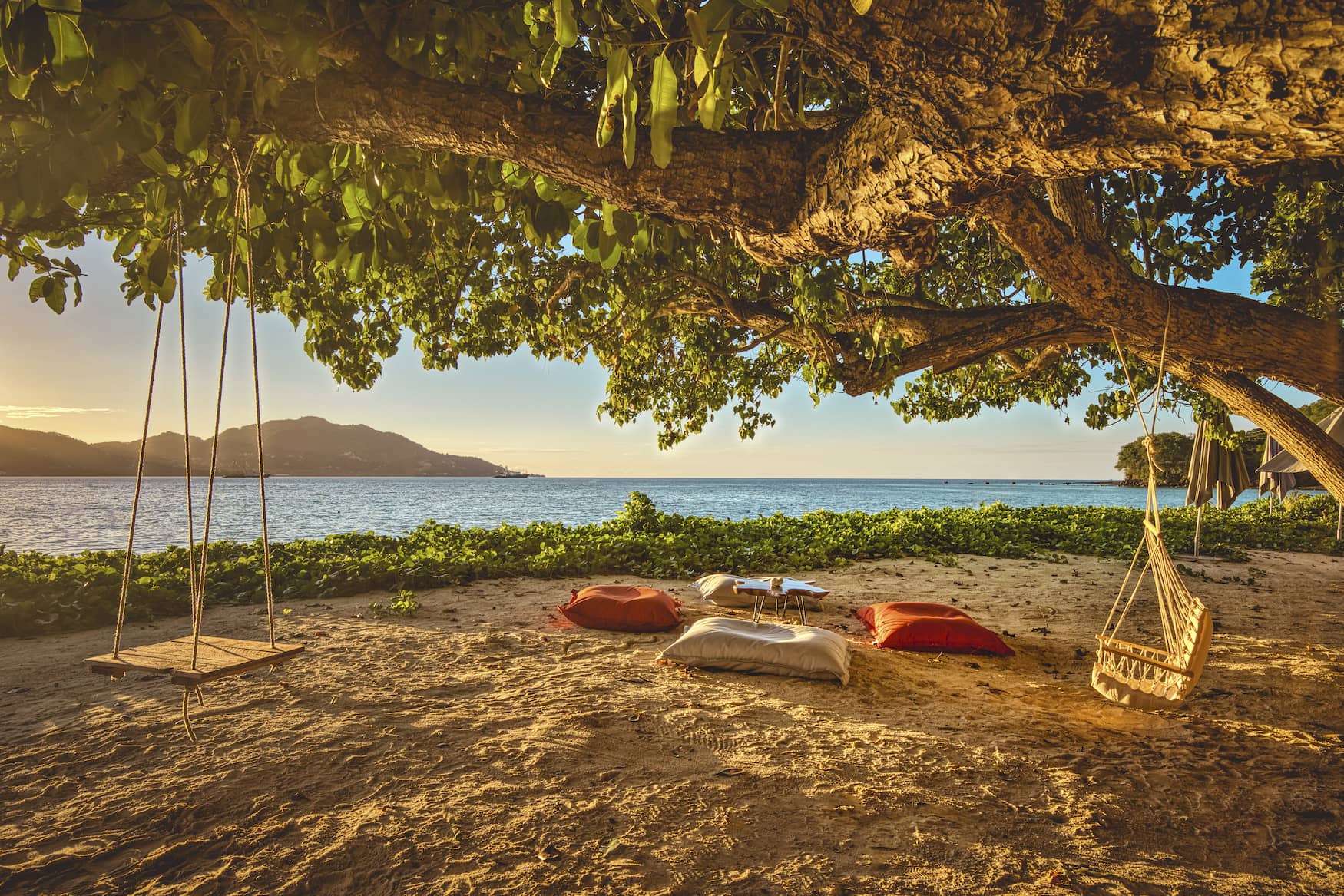 Strand auf den Seychellen