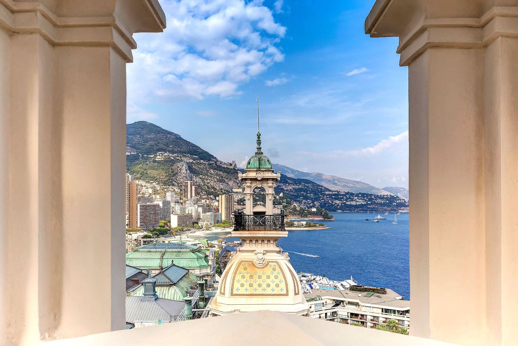 über den Dächern von Monaco