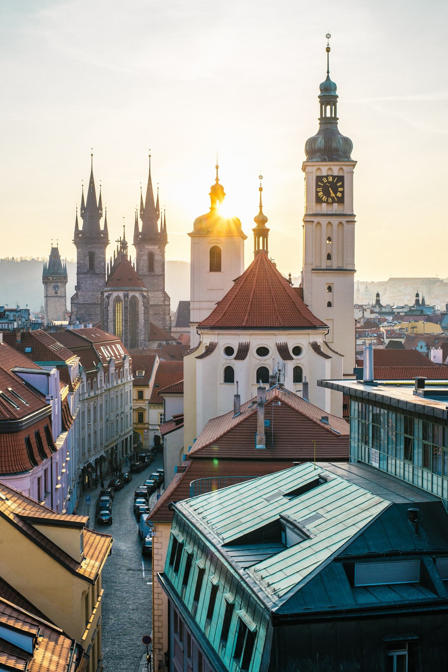 Blick auf die Prager Altstadt