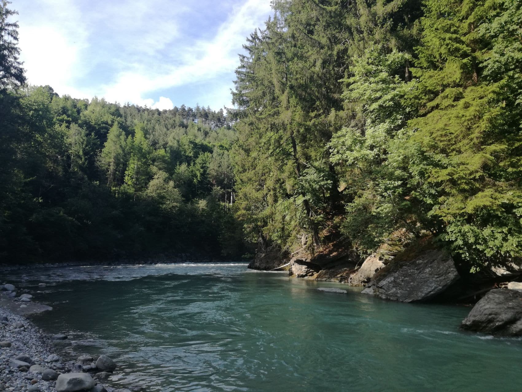 Sillschlucht in Innsbruck 