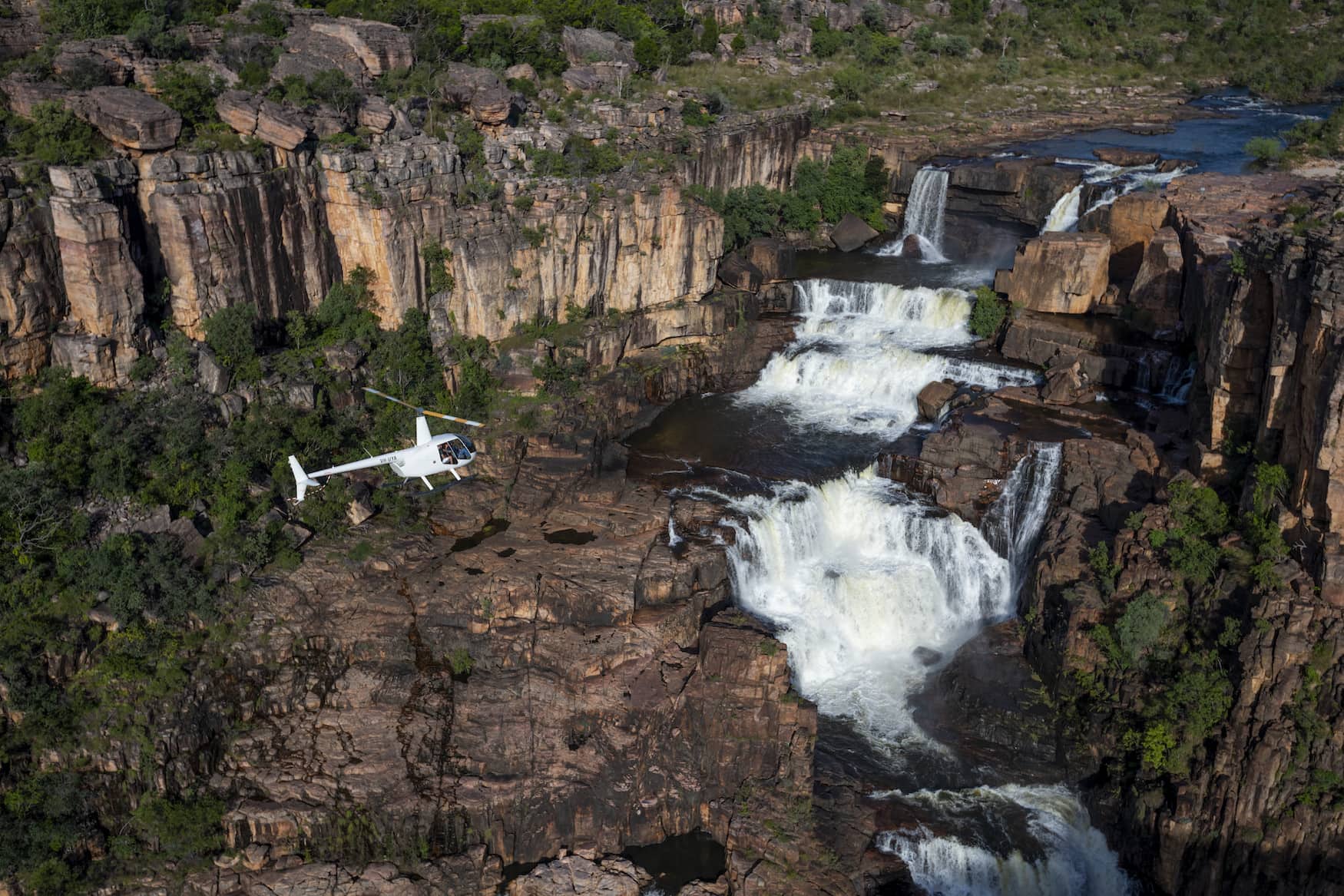 Ein Rundflug ist eine großartige Möglichkeit, die Weite des Kakadu Nationalparks zu erkunden.