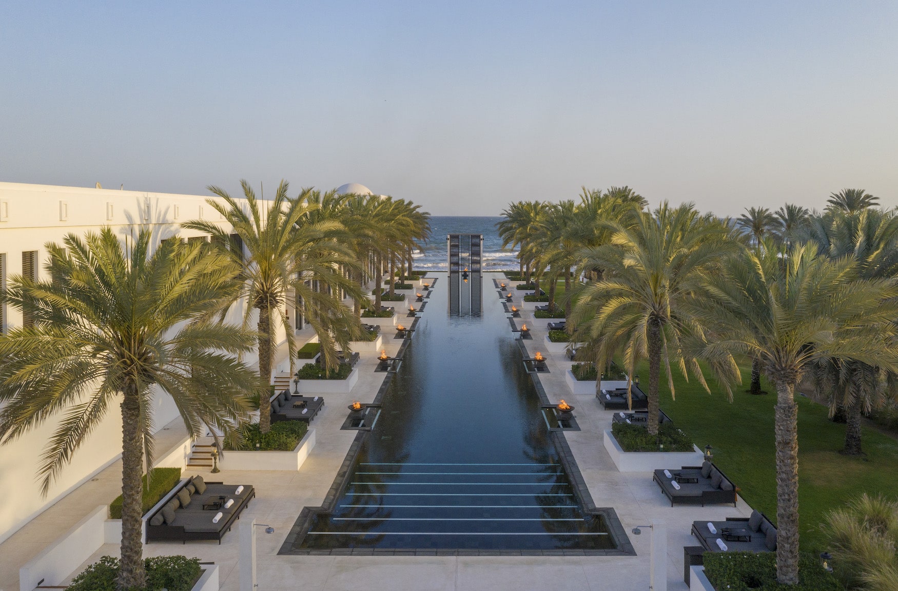 Pool im The Chedi Muscat