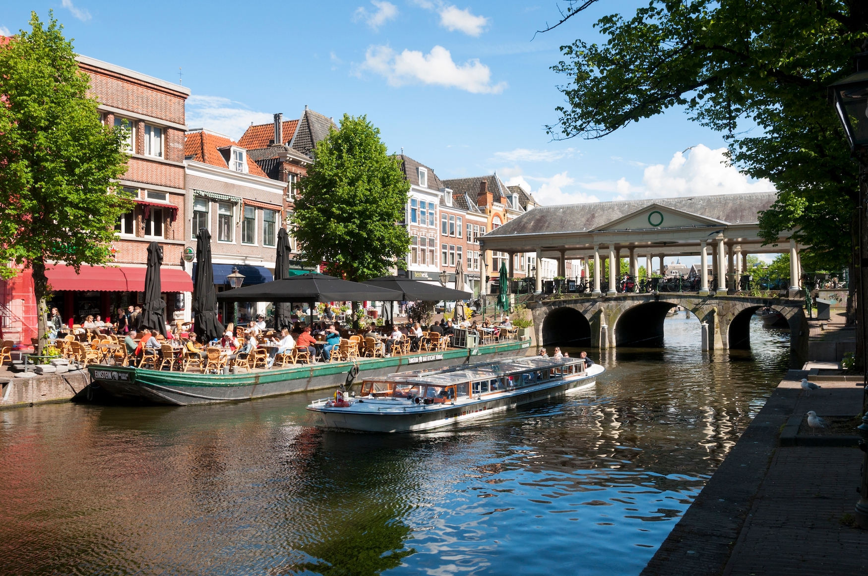 Kanäle in Leiden