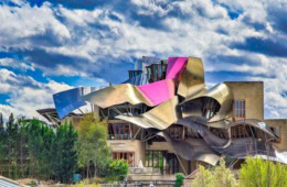 Marques de Riscal in Spanien - ein Gehry Gebäude
