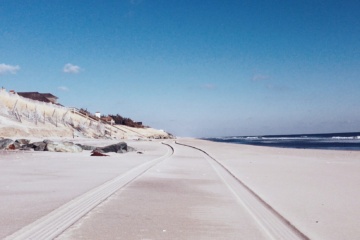 Strand in den Hamptons, USA