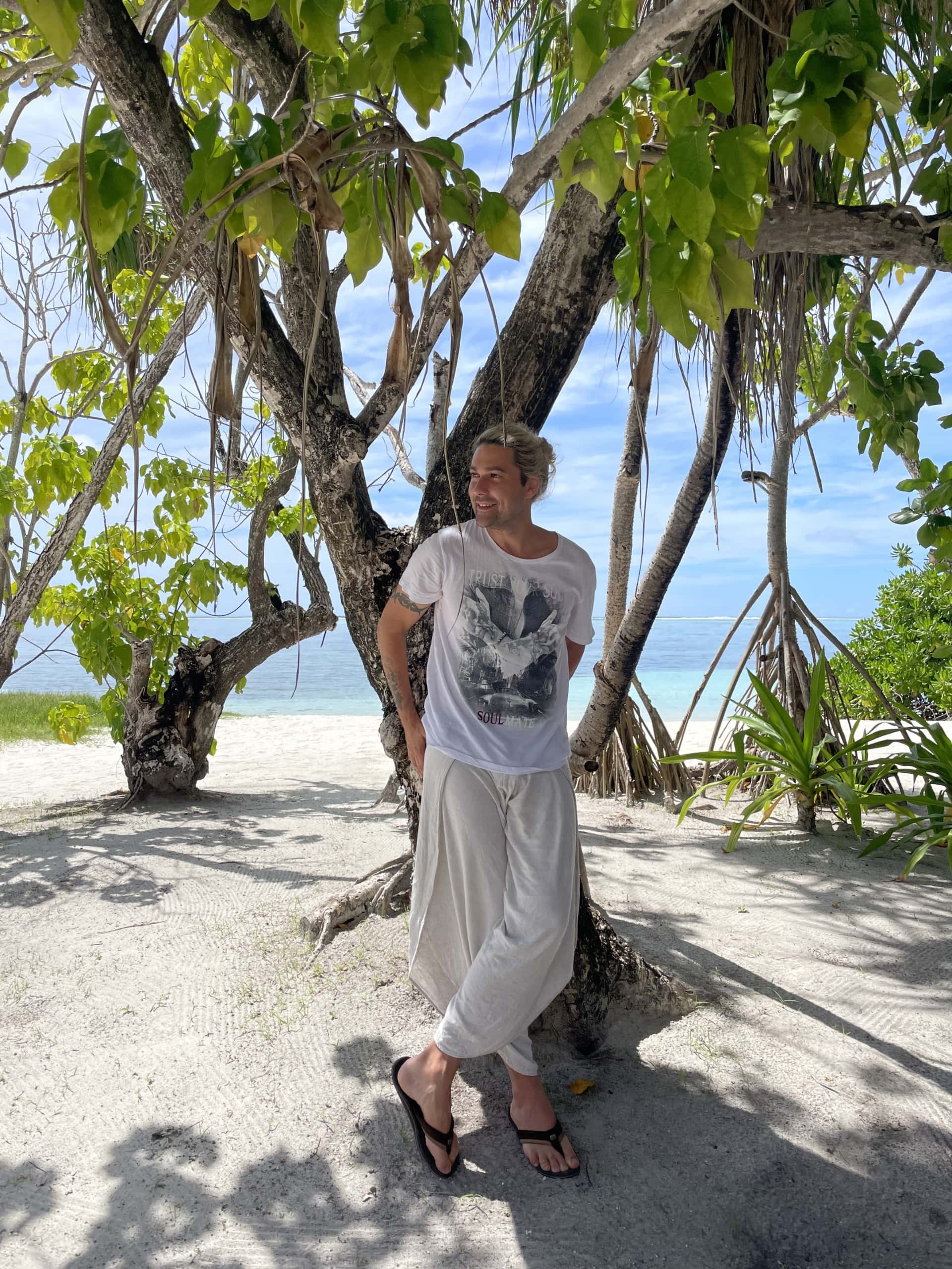 David Garrett auf den Malediven