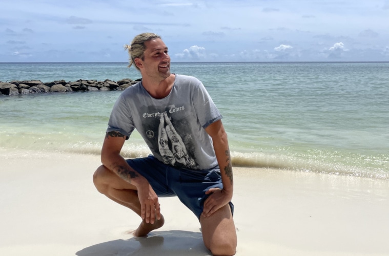 David Garrett auf den Malediven