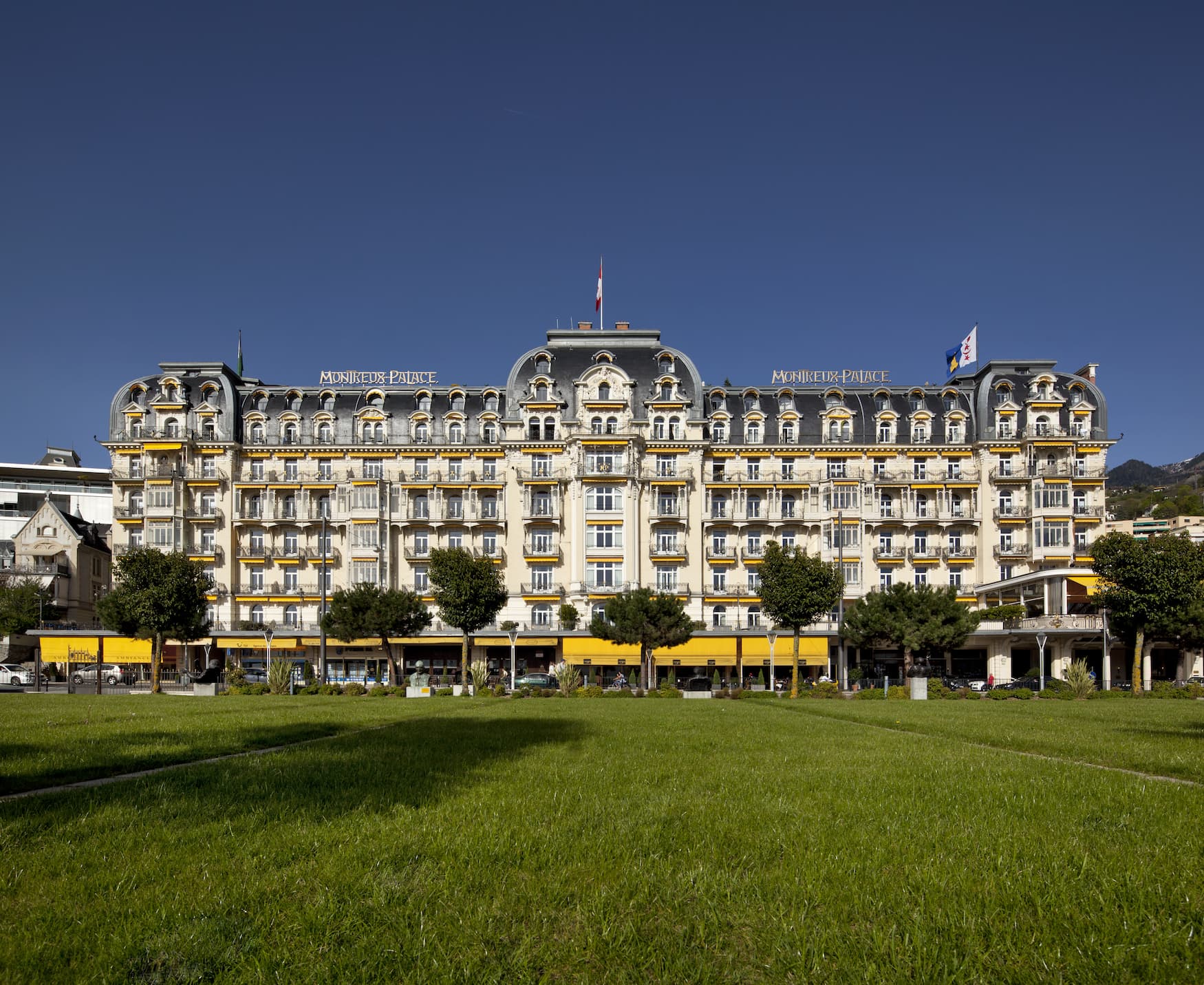 Gebäude des Fairmont Le Montreux Palace