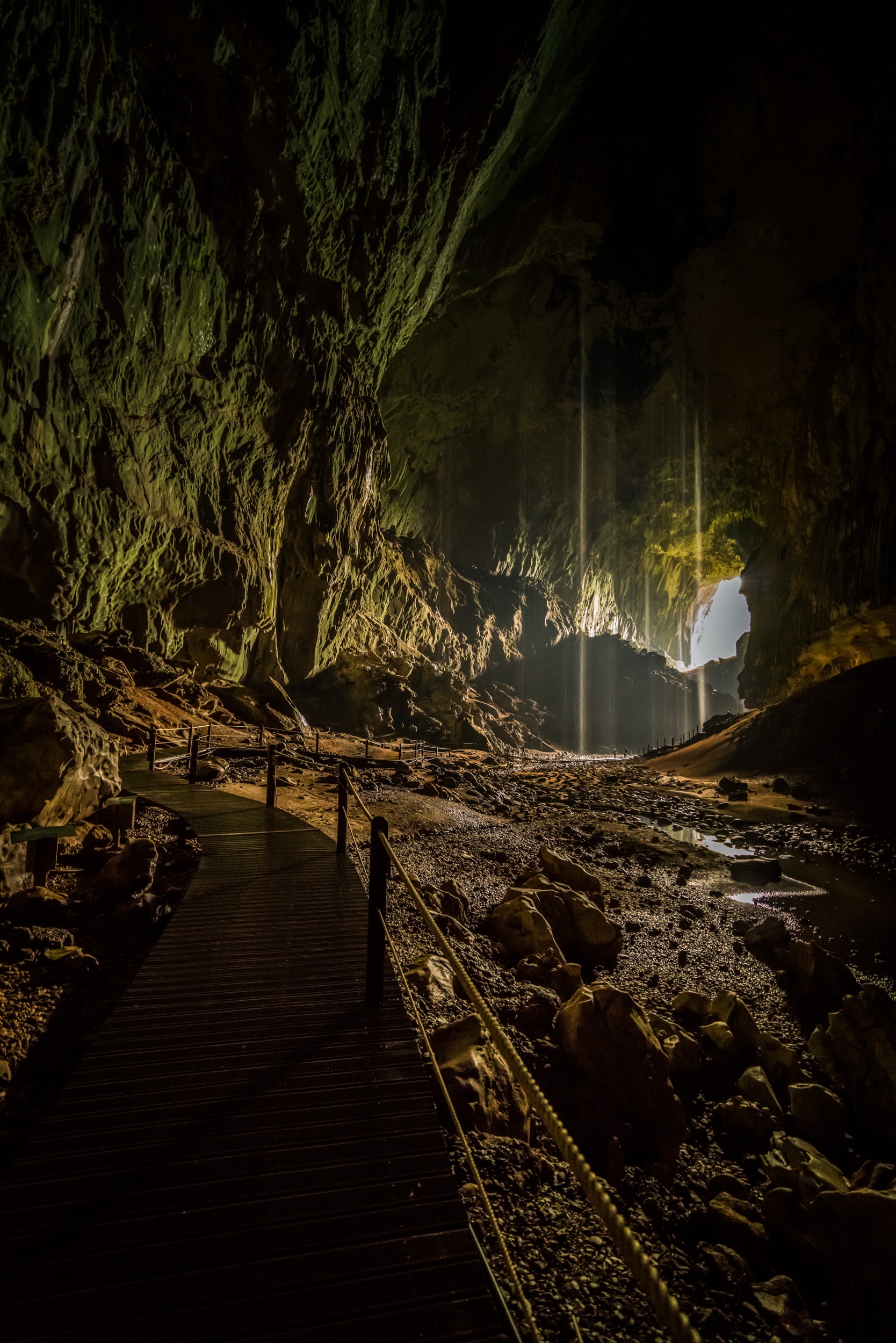 Höhlensystem in Sarawak, Borneo