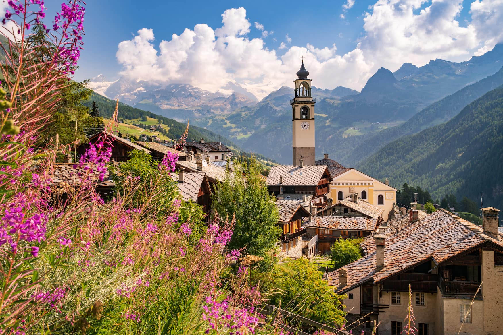 Aosta in Italien