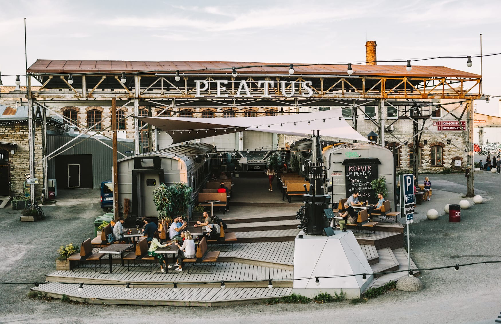 Das Kreativviertel Telliskivi in Tallinn