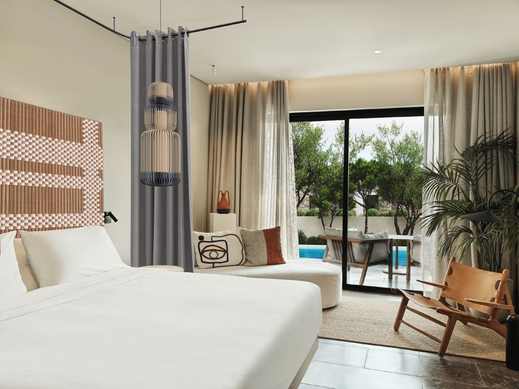 Zimmer im W Costa Navarino Hotel 