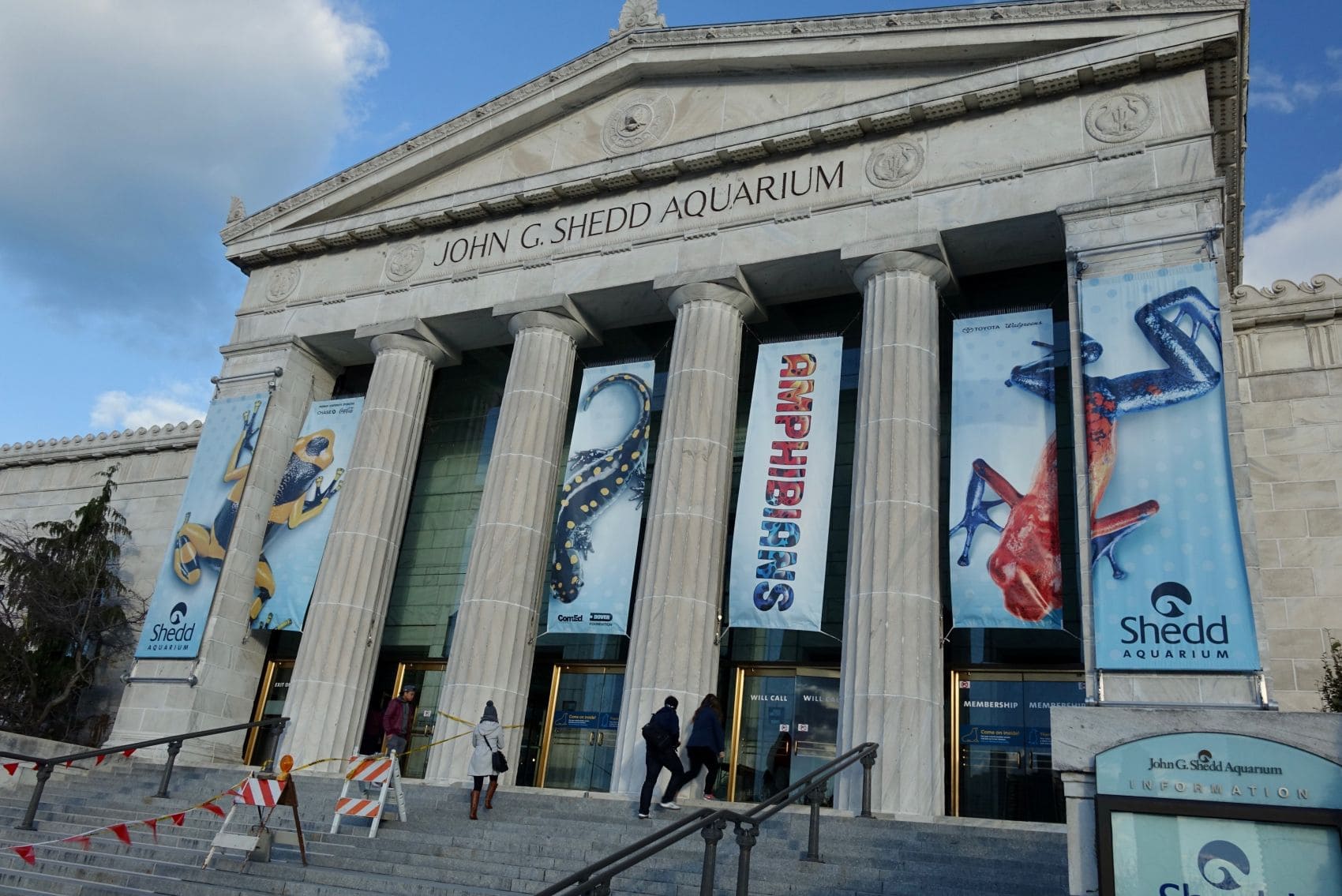 Außenansicht Shedd Aquarium in Chicago 