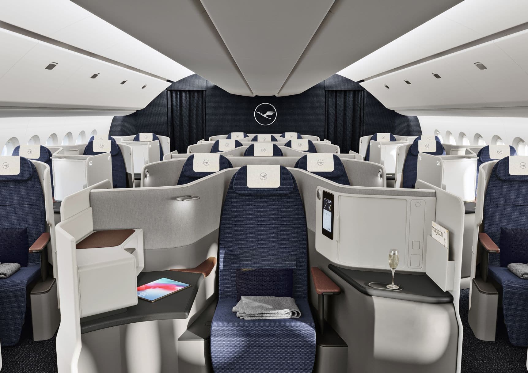 Neue Lufthansa Business Class Allegris