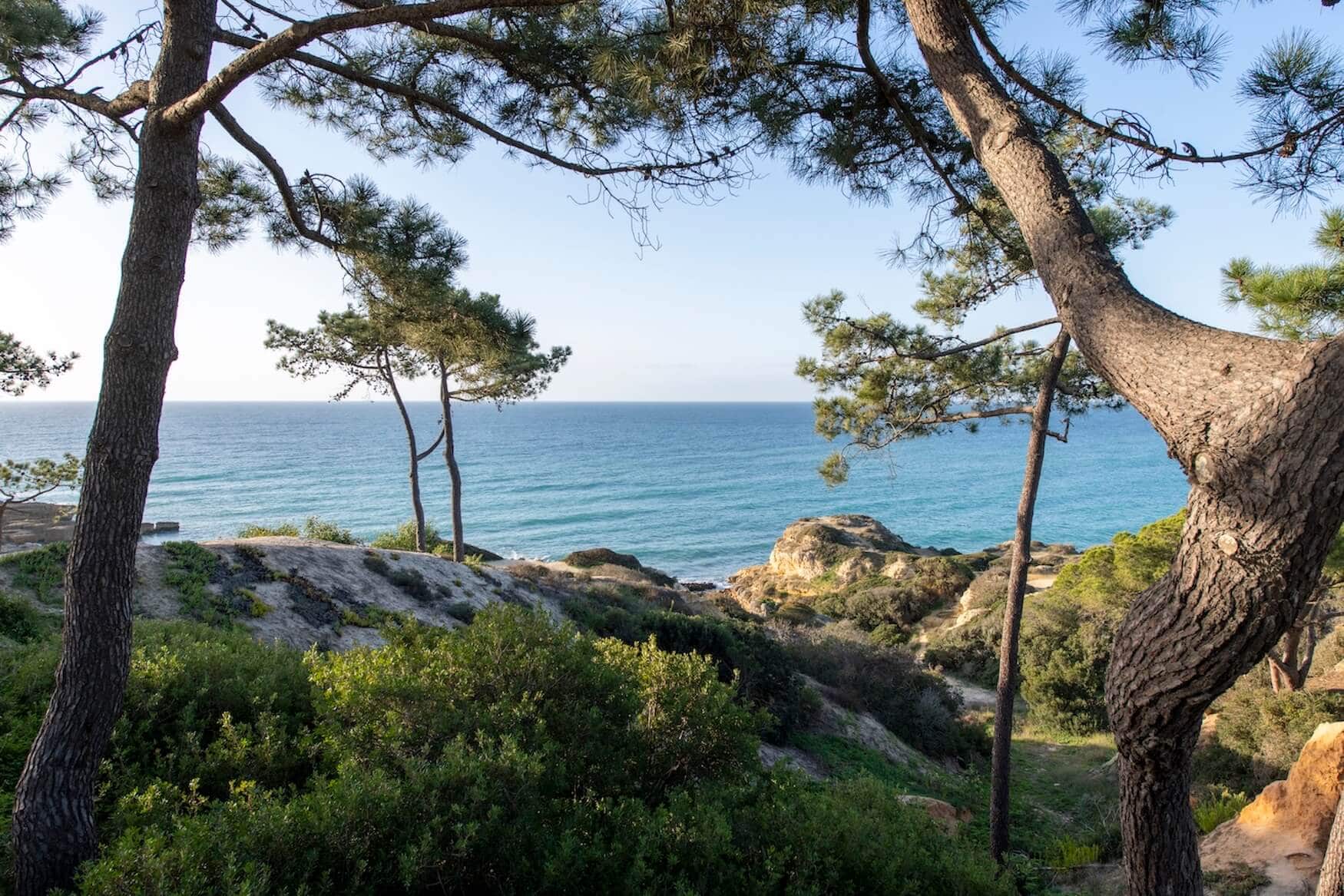 Blick auf das Meer in Portugal