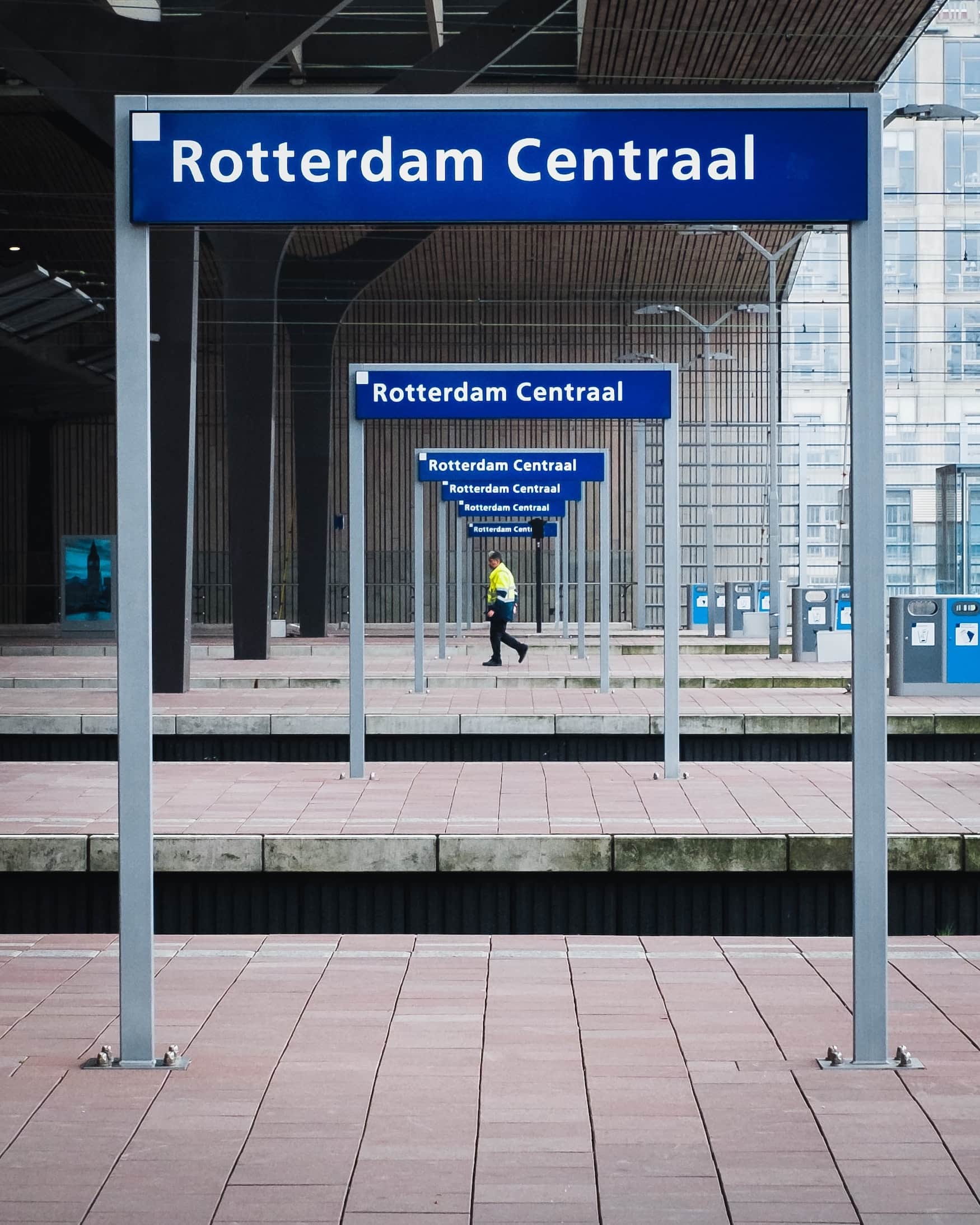 Bahnhof in Rotterdam