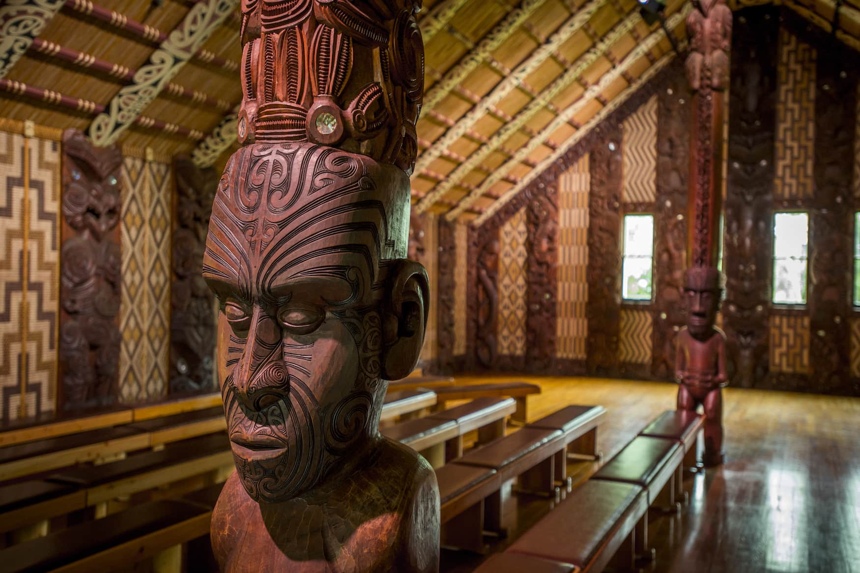 Waitangi Treaty Grounds in Northland auf der Nordinsel in Neuseeland