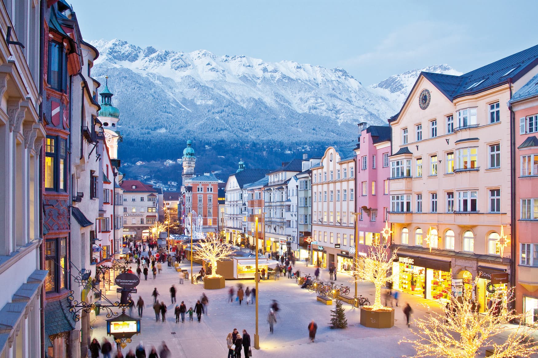 Innenstadt Innsbruck zur Weihnachtszeit