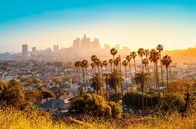 Skyline von Los Angeles