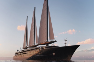 Orient Express Silenseas, das größte Segelschiff der Welt