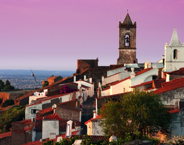 Monsaraz, ein Dorf im Alentejo in Portugal.