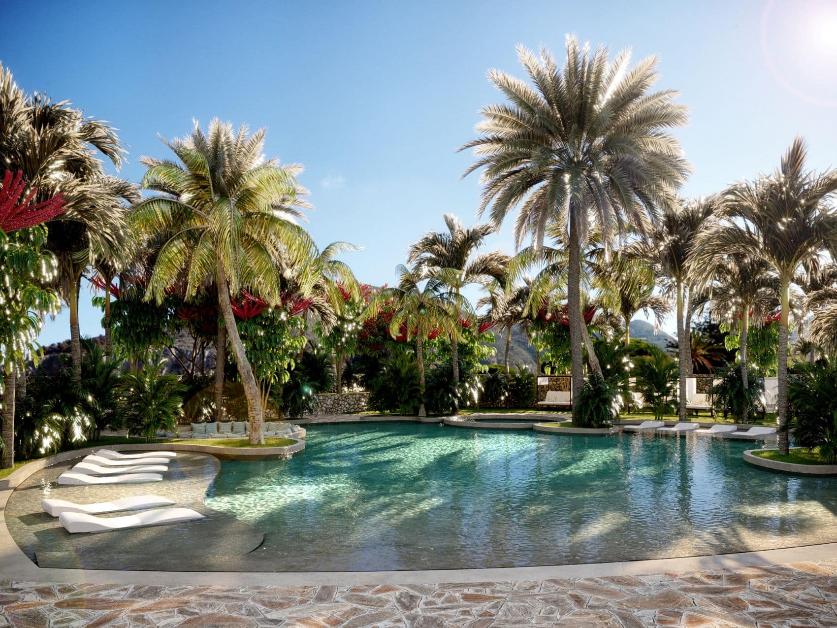 Pool im Hotel Barcelo La Nucia Palms 