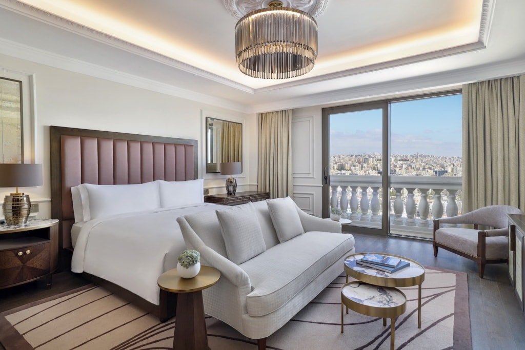 Zimmer im The Ritz-Carlton Amman in Jordanien