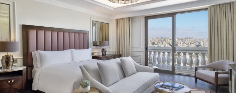 Zimmer im The Ritz-Carlton Amman in Jordanien