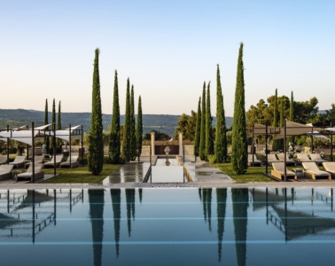 Pool im Coquillade Provence Resort & Spa