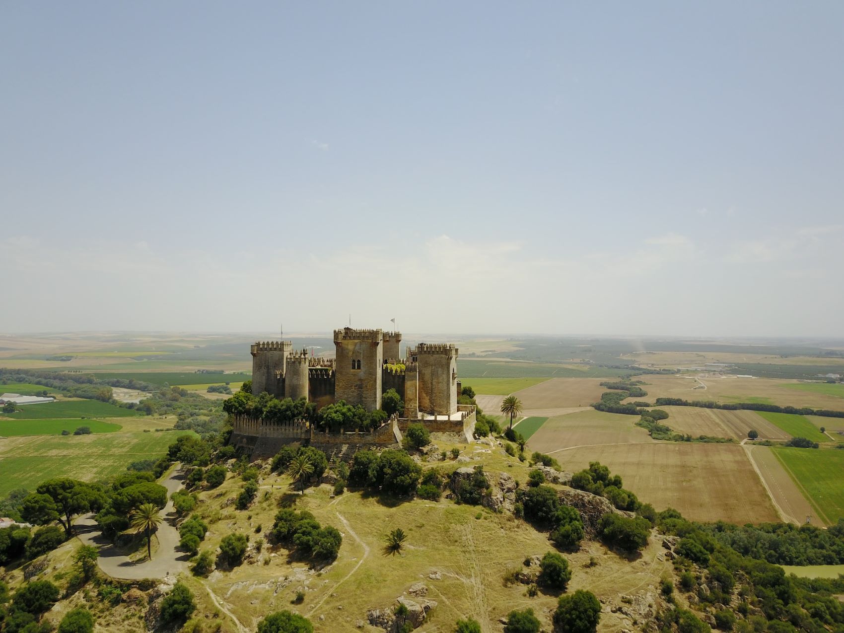 Castillo de la Floresta in Andalusien 