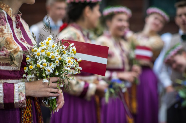 Sing- und Tanzfest in Lettland