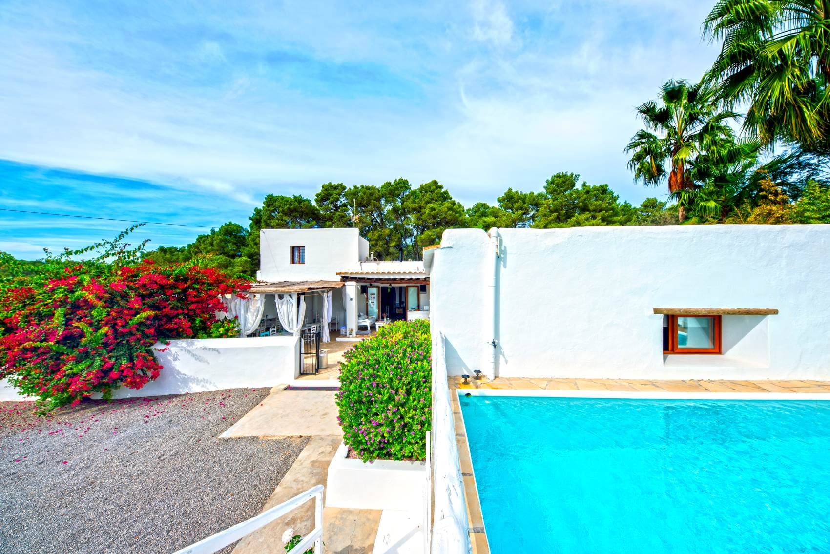 Pool im Agroturismo Can Cosmi auf Ibiza 