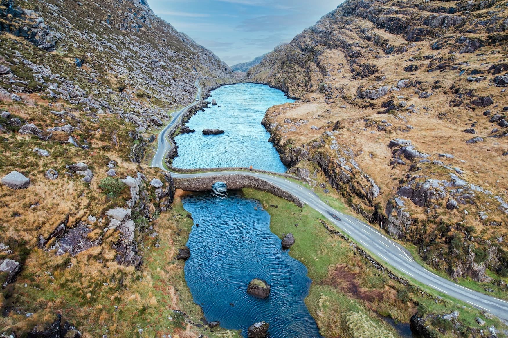 Gap of Dunloe auf dem Ring of Kerry in Irland