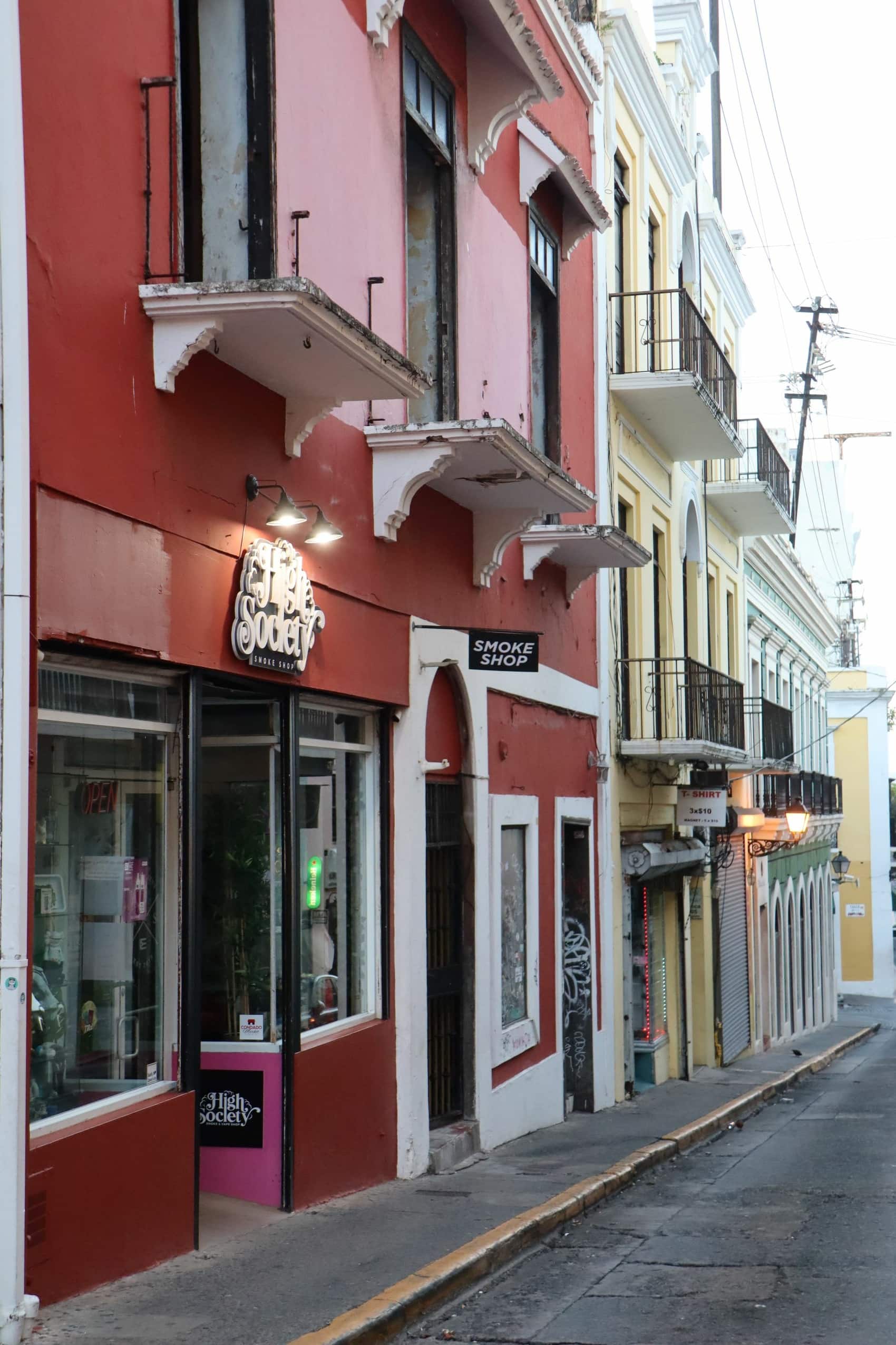 Puerto Rico Old San Juan Calle Tanca