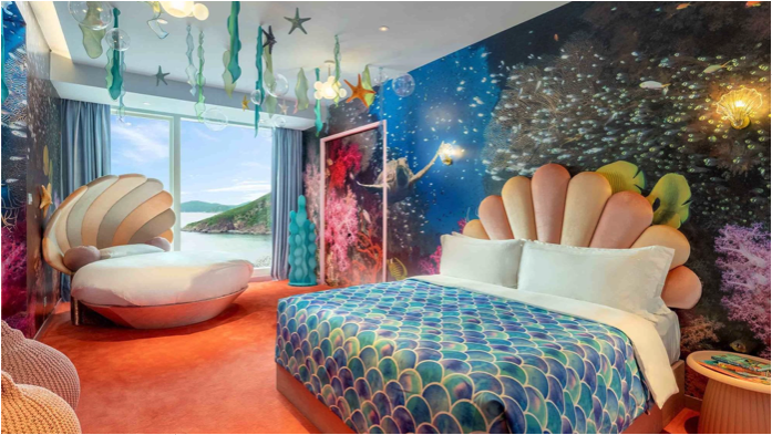 Mermaid Princess Room im The Fullerton Hong Kong