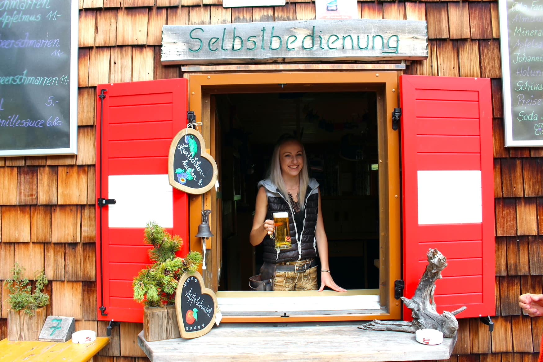die Tapernseehütte im Salzburger Land