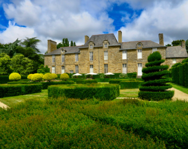 Gartenhotels: Château Ballue in der Bretagne