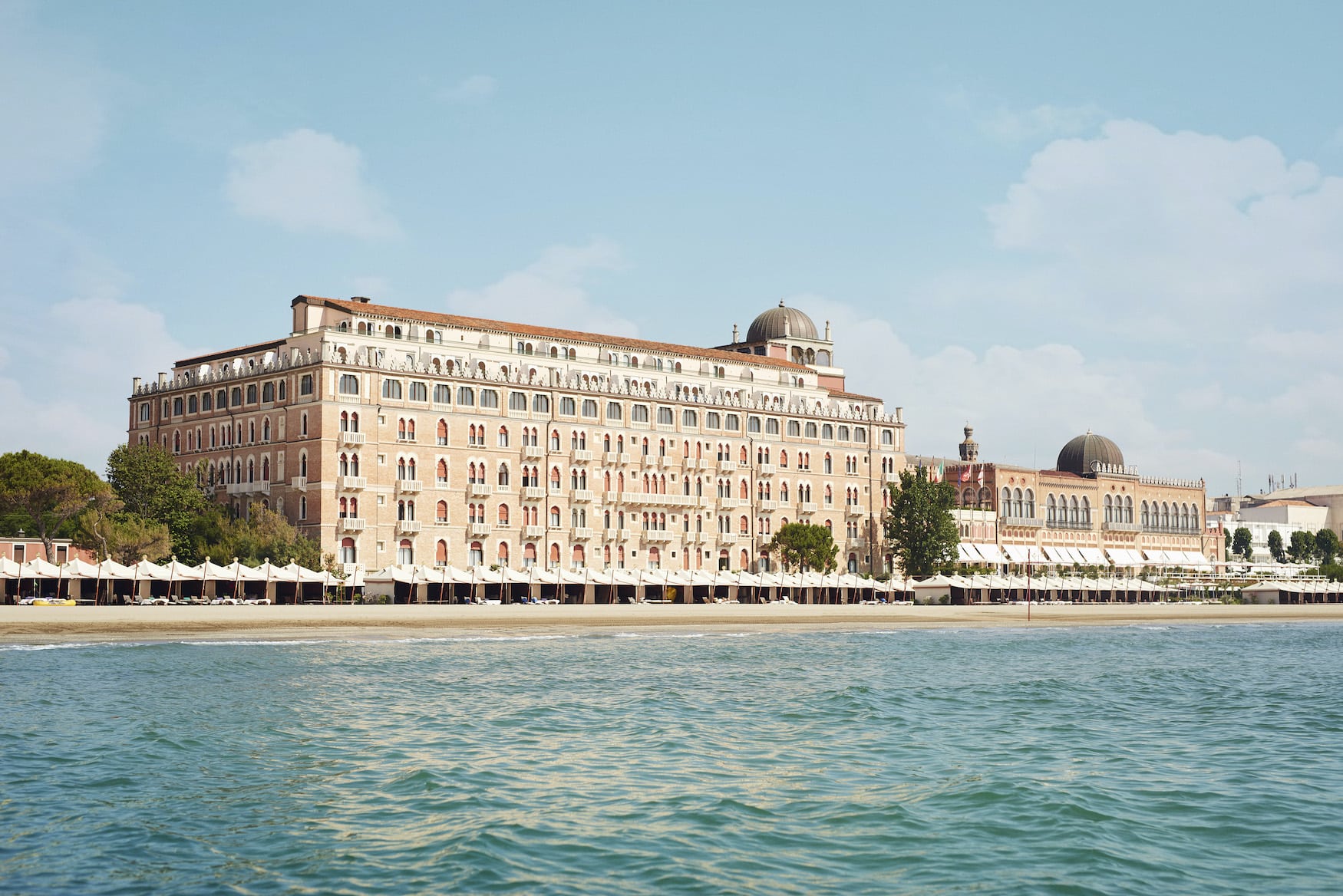 Außenansicht des Hotel der Festspiele in Venedig