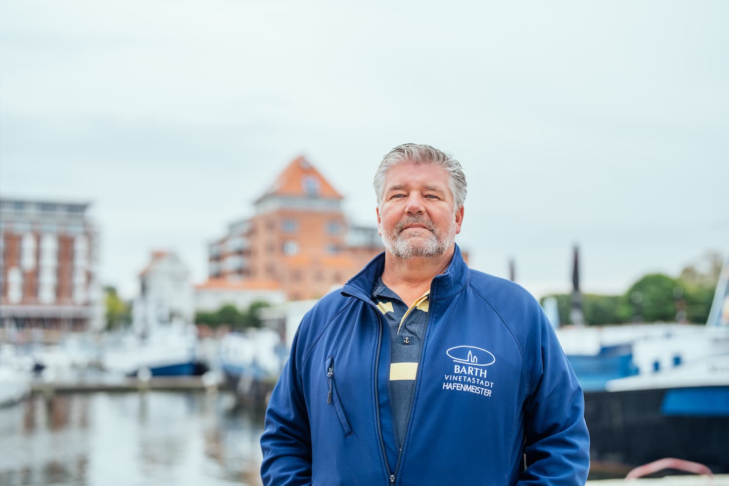 Stephan Wenke ist Hafenmeister in Barth. Foto: TMV/Gänsicke