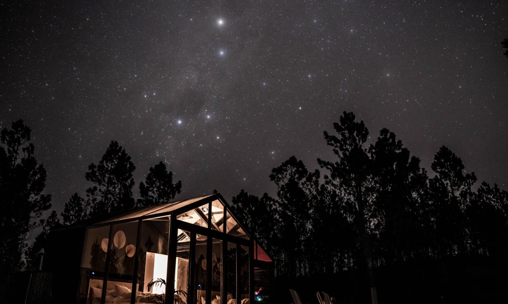 Unterkunft im Sky Camp, Südafrika 