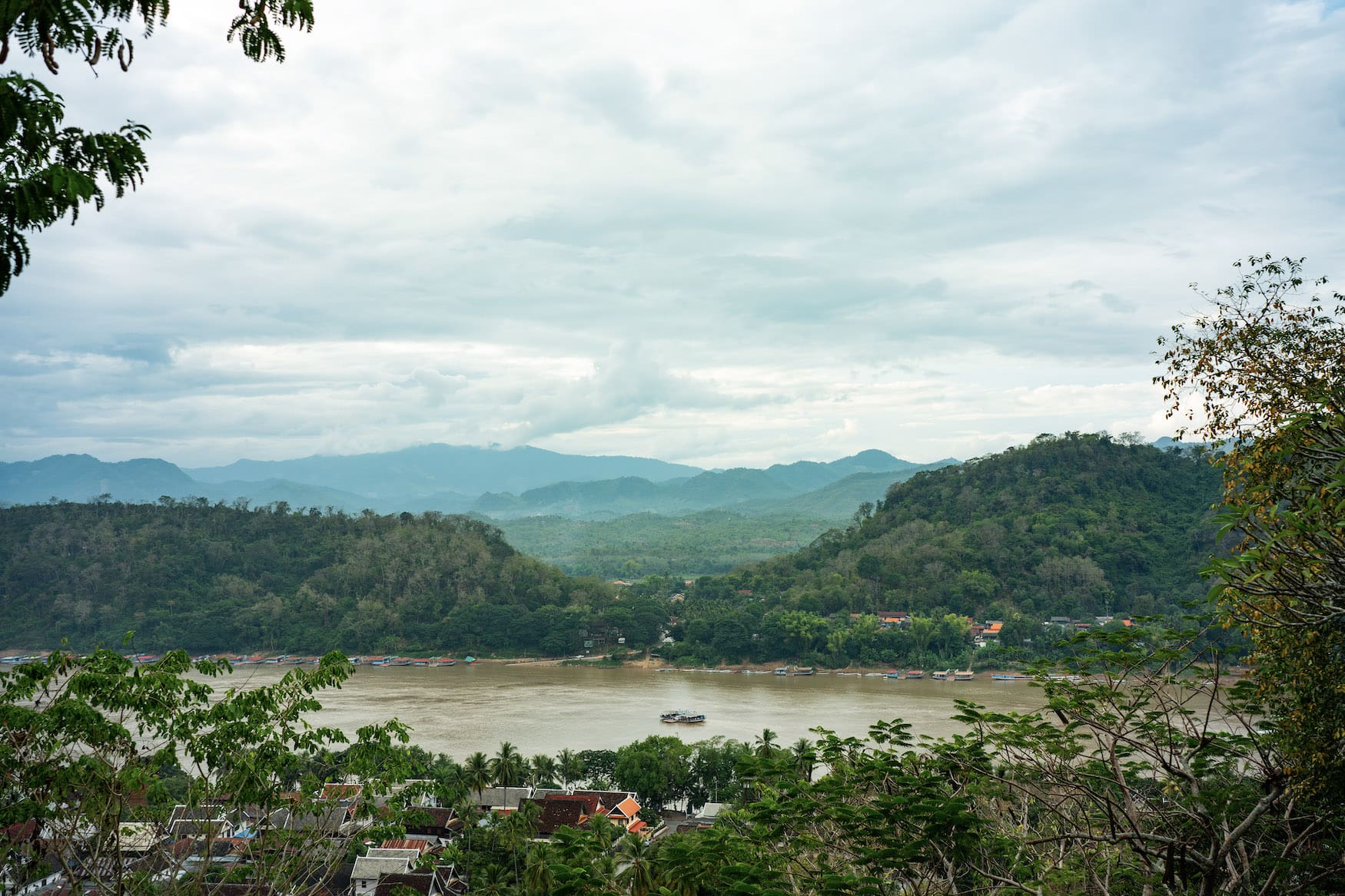 der Mekong in Laos