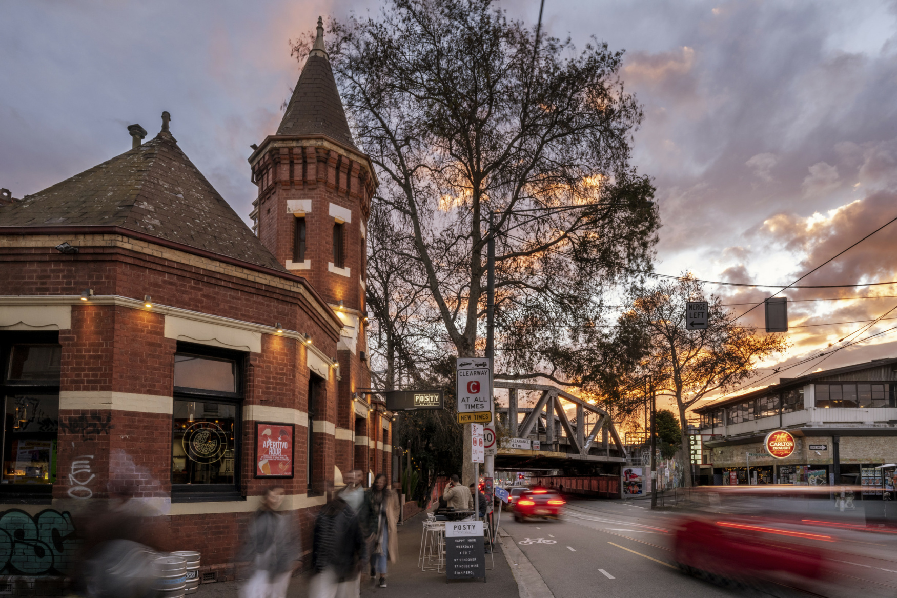 Swan Street in Richmond in Melbourne