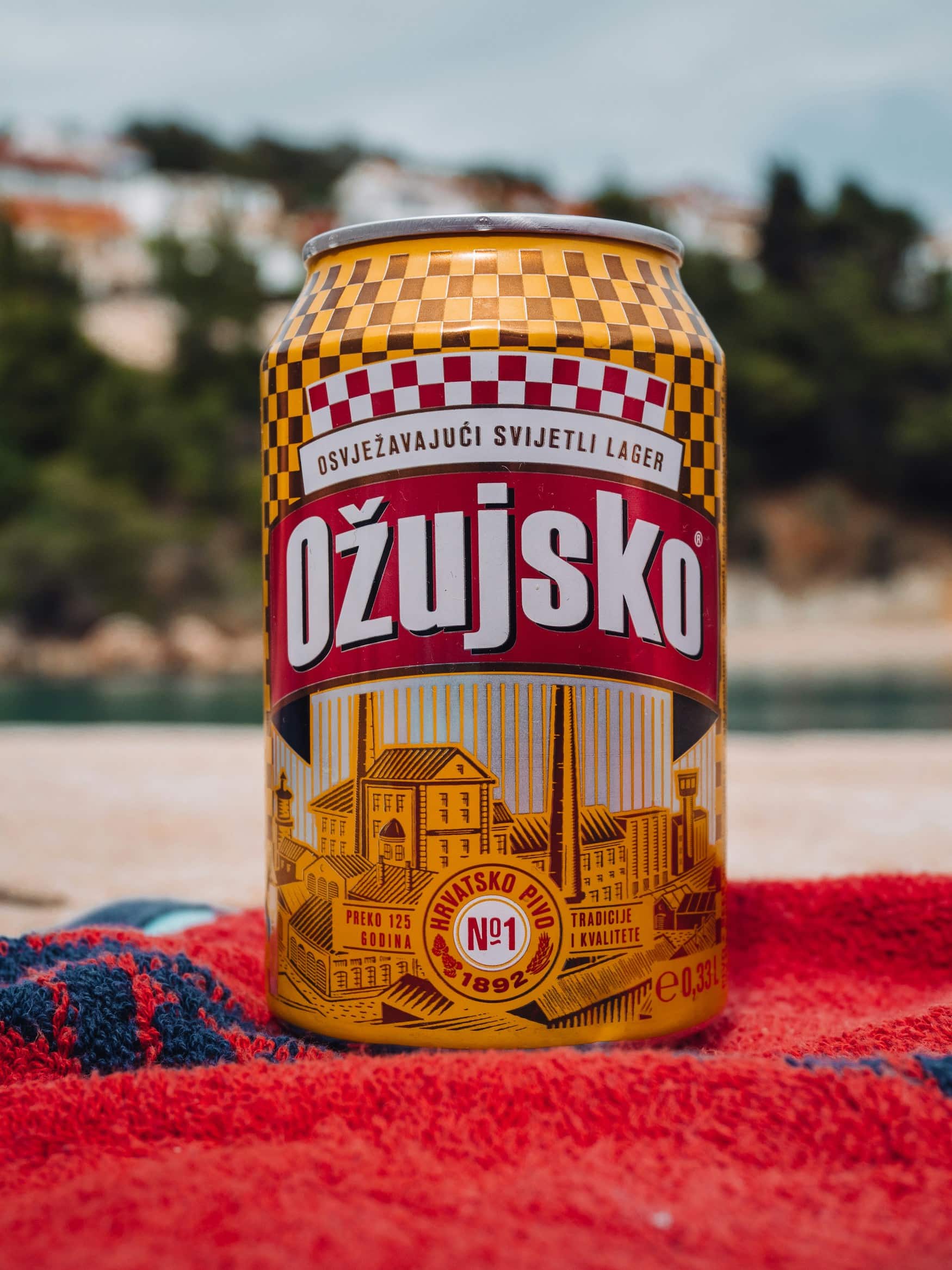 Ozujsko Bier aus Kroatien