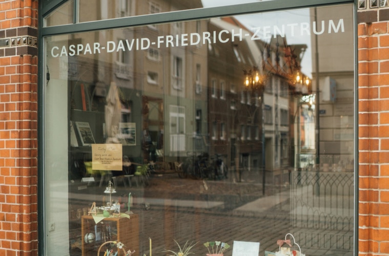 Caspar-David-Friedrich-Zentrum in Greifswald zur Ausstellung