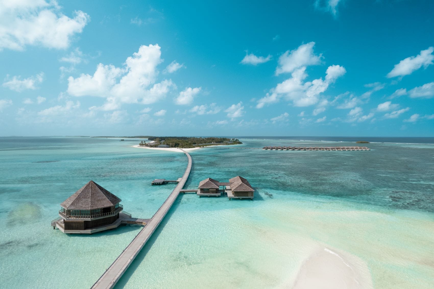 Jawakara Island Malediven Panoramablick 