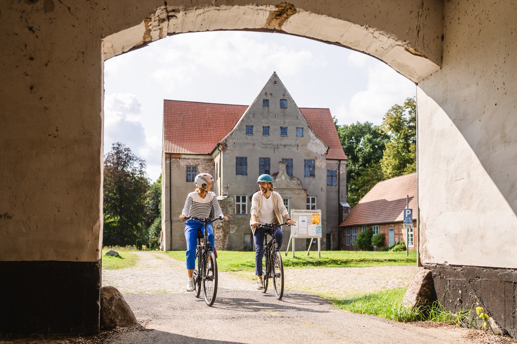 Mit dem Fahrrad zum Schloss Ludwigsburg, I Foto: TMV/Gross