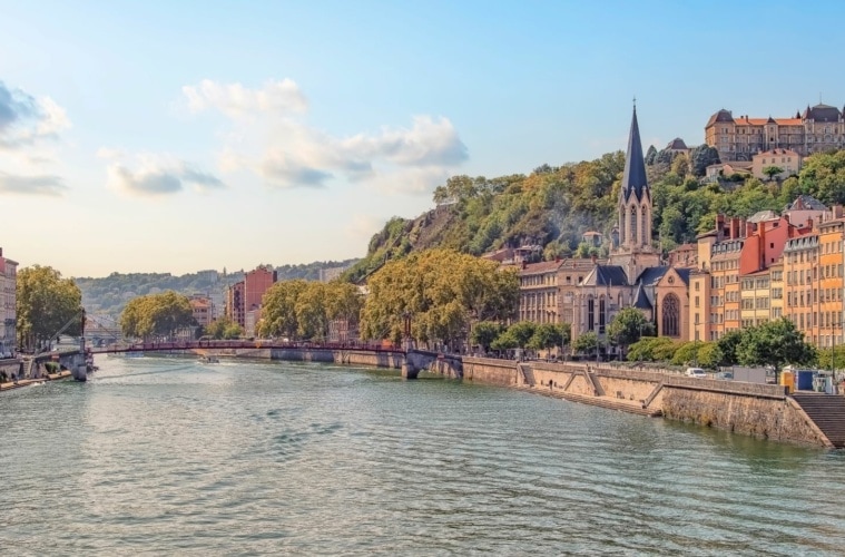 Panorama von Lyon