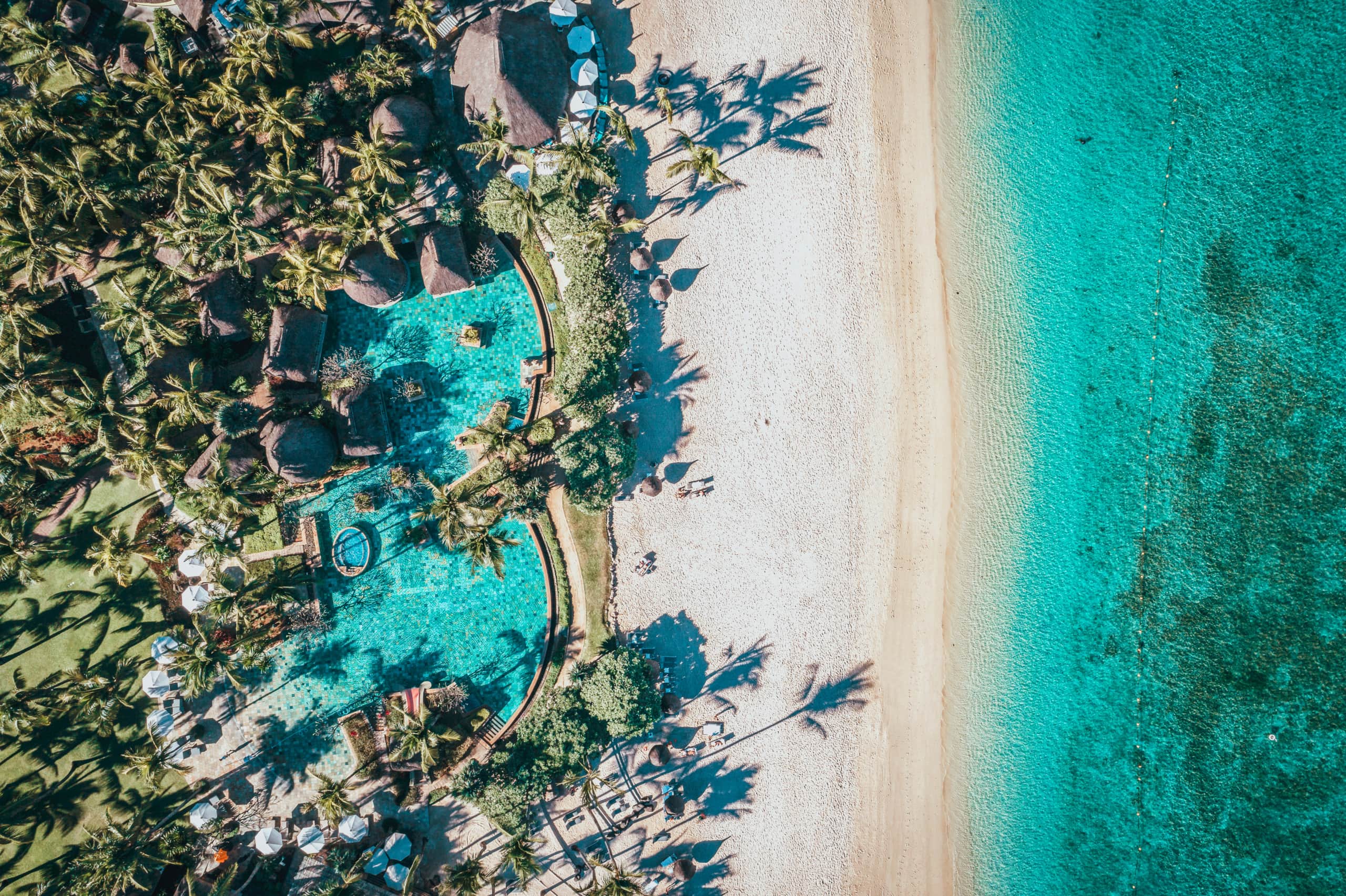 Resort auf Mauritius