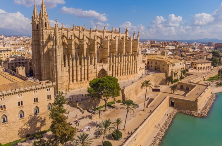 Kathedrale in Palma de Mallorca
