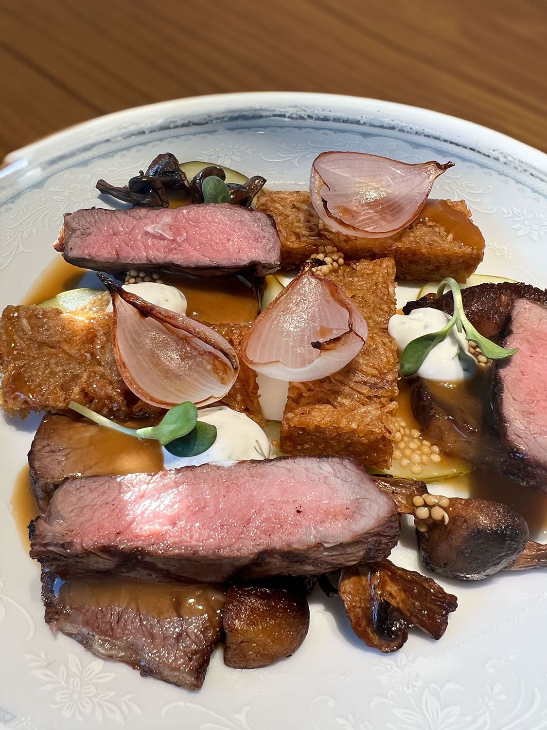 Essen im Hearth Restaurant 